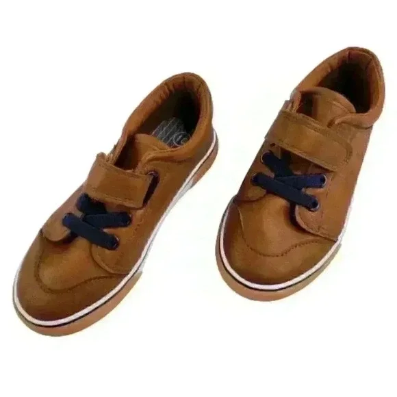 Cat & Jack Toddler's Vance Sneakers Brown Lace-Up - Picture 14 of 14